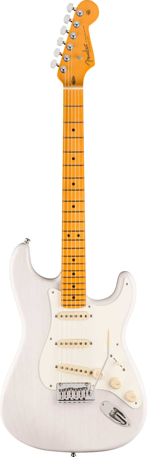 Stratocaster '50s American Ultra Luxe Vintage MN White Blonde - Reconditionné