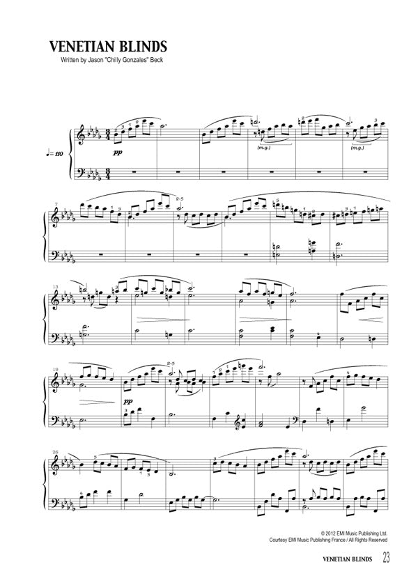 Gonzales - Solo Piano II Notebook