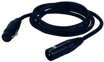 Cable DMX 1,5 M Xlr 3 Broches 110 Ohm