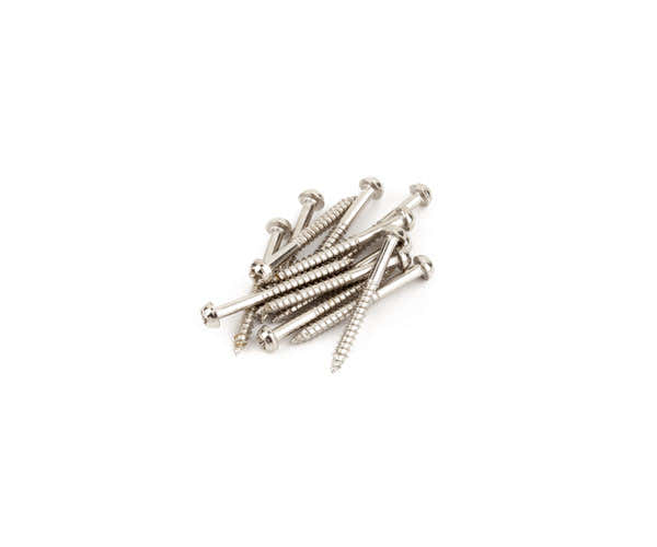Pure Vintage Jazzmaster/Tele Pickup Mounting Screws Nickel (12)