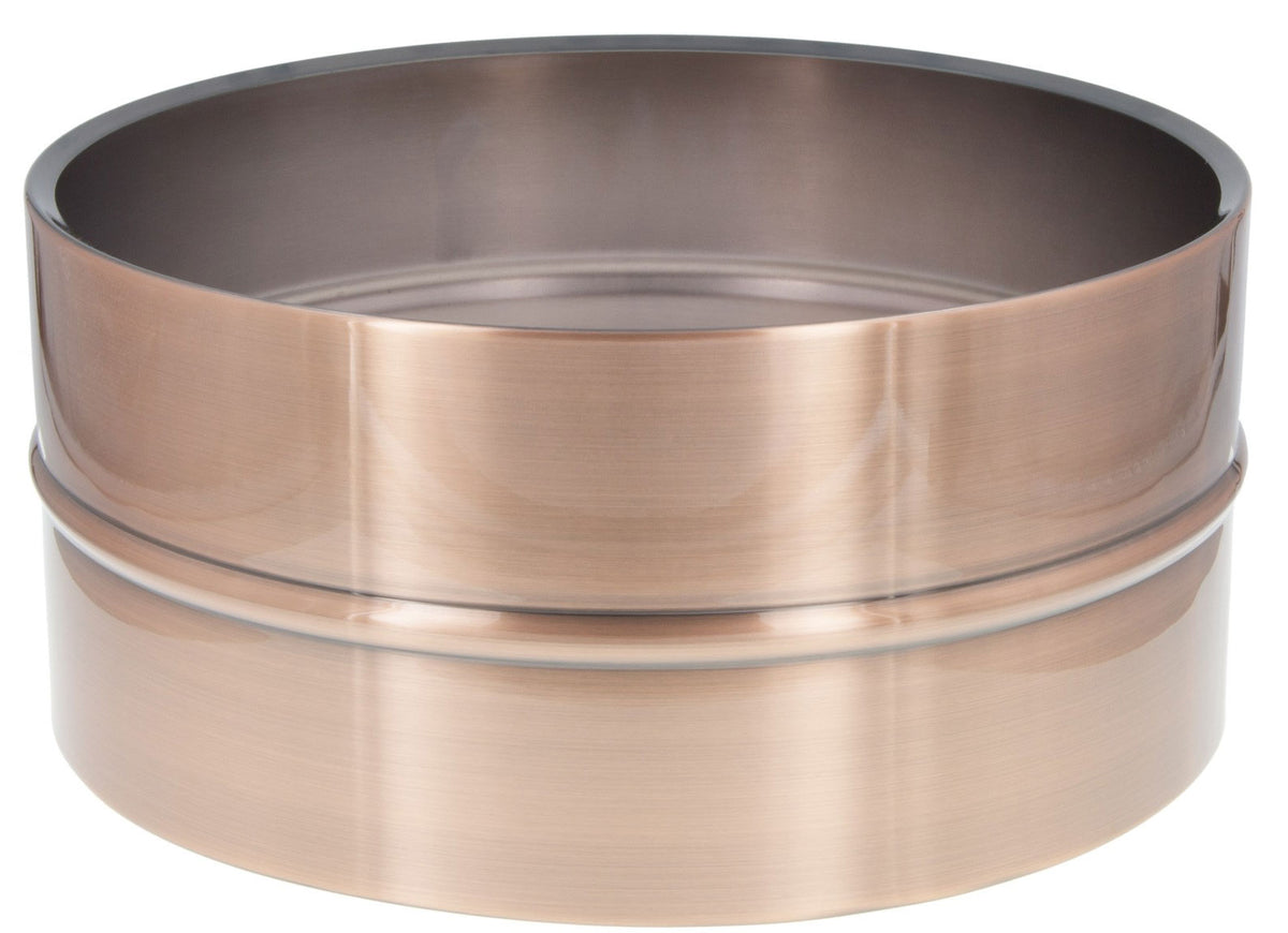Sbbc14065 14" X 6.5" Fût Laiton Brass Finition Cuivre Brossé Caisse Claire