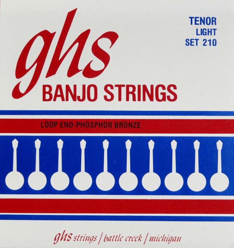 GHS Banjo Stainless Steel Light 09-12-22-28