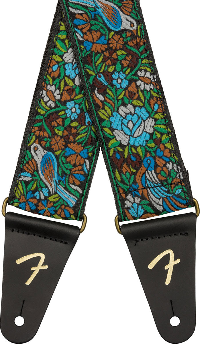 Mosaic Jacquard Strap Green