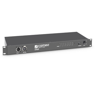 SB8.3 - Splitter - Booster DMX 8 Canaux (XLR 3 Points)