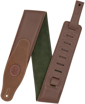 Cuir Rembourrée 7,6cm - Brown-Green