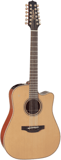 Japon P3DC-12 Natural Satin 12-cordes