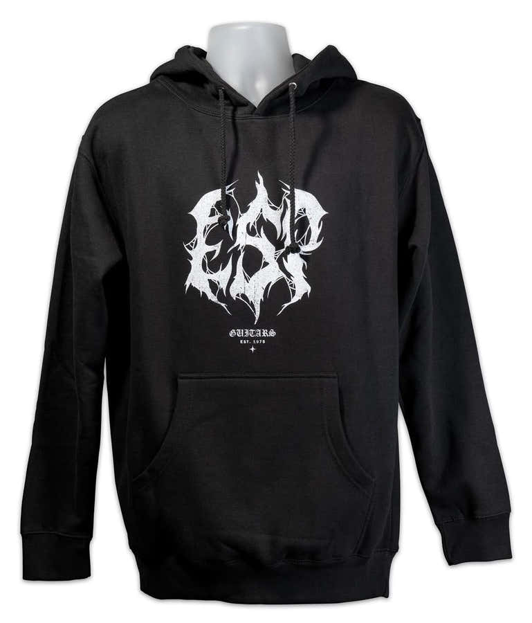 "M" Hoodie ESP Black Metal