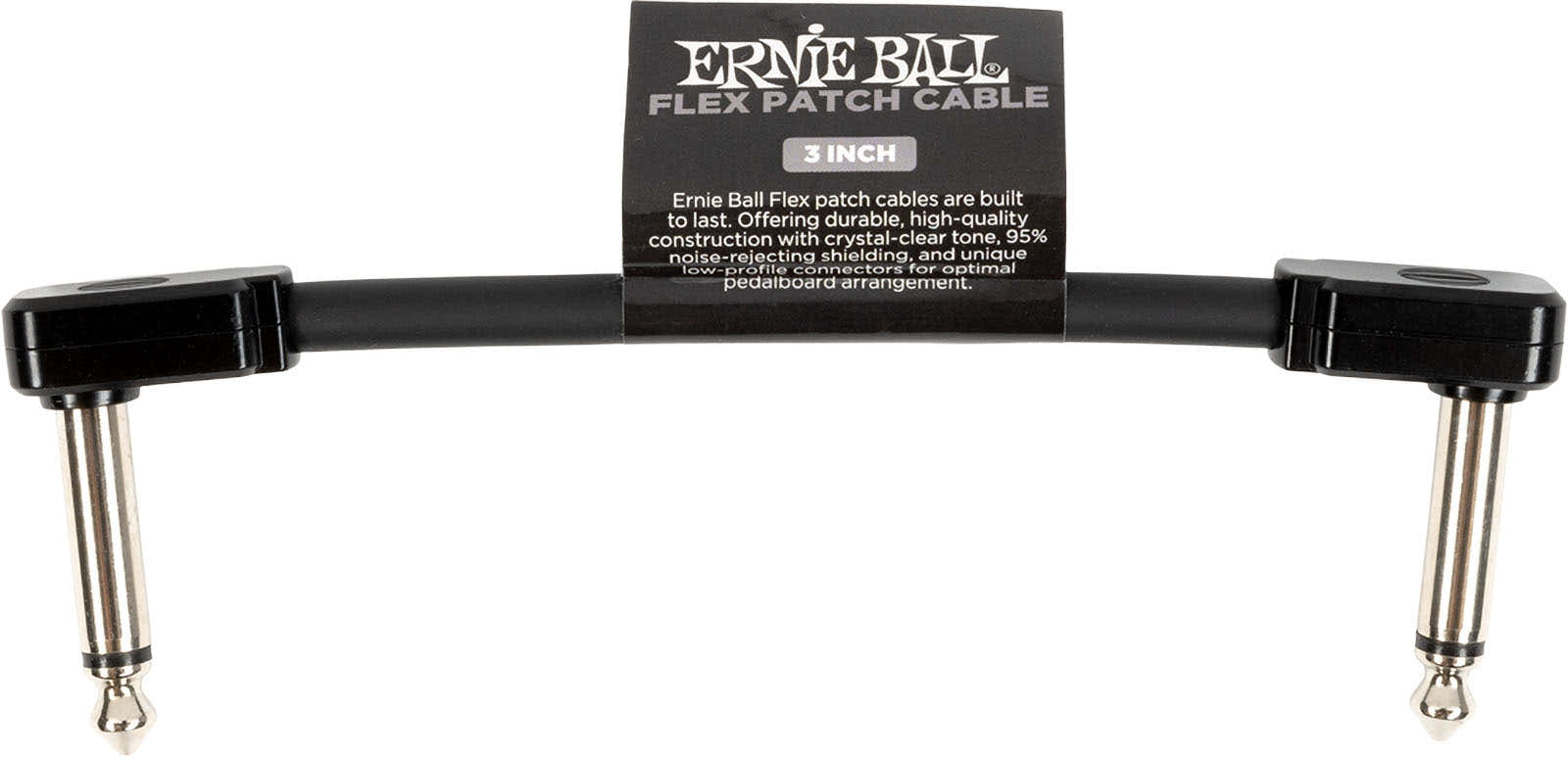 Cable Patch Flex 7,5Cm - Noir
