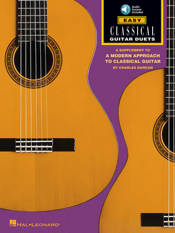 EASY CLASSICAL GUITAR DUETS + AUDIO EN LIGNE - CLASSICAL GUITAR