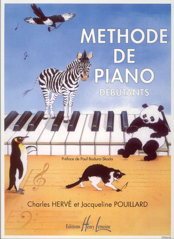 Méthode De Piano Débutant - Herve et Pouillard