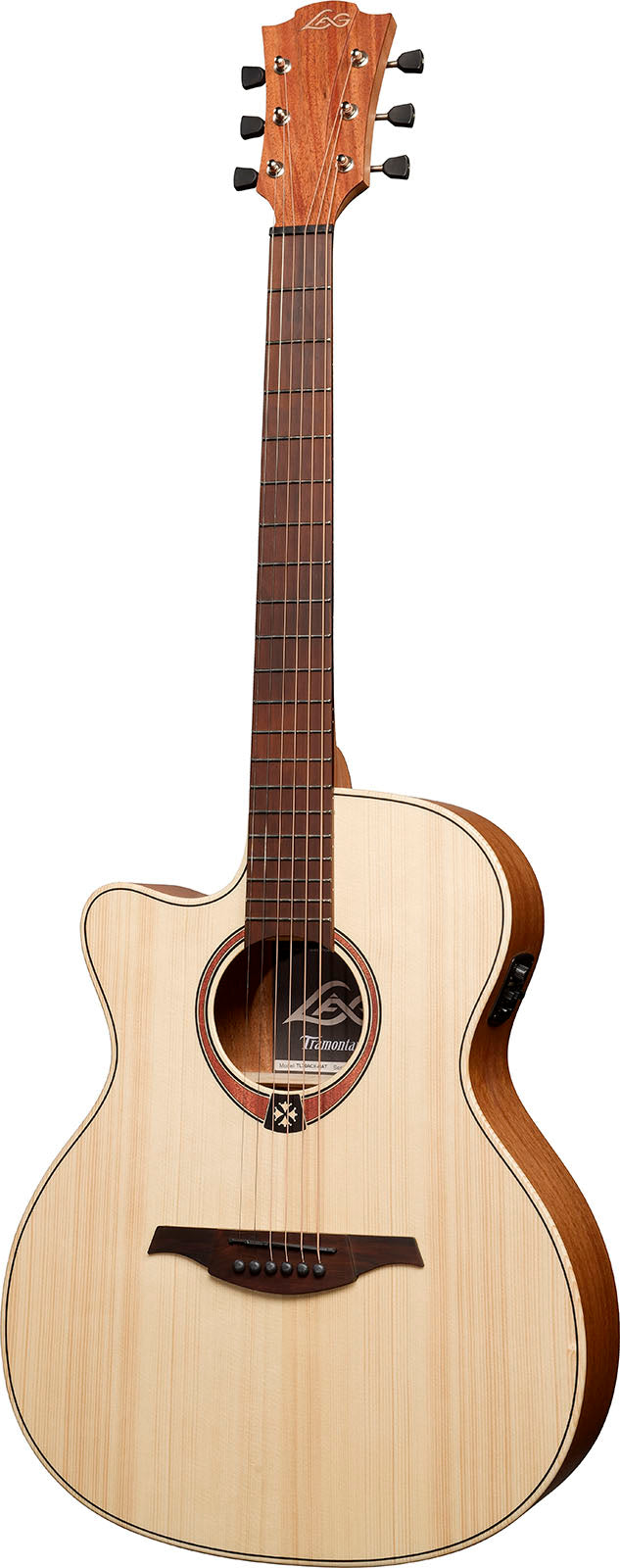 TL70ACE-NAT TRAMONTANE AUDITORIUM GAUCHER CUTAWAY ÉLECTRO NATURELLE