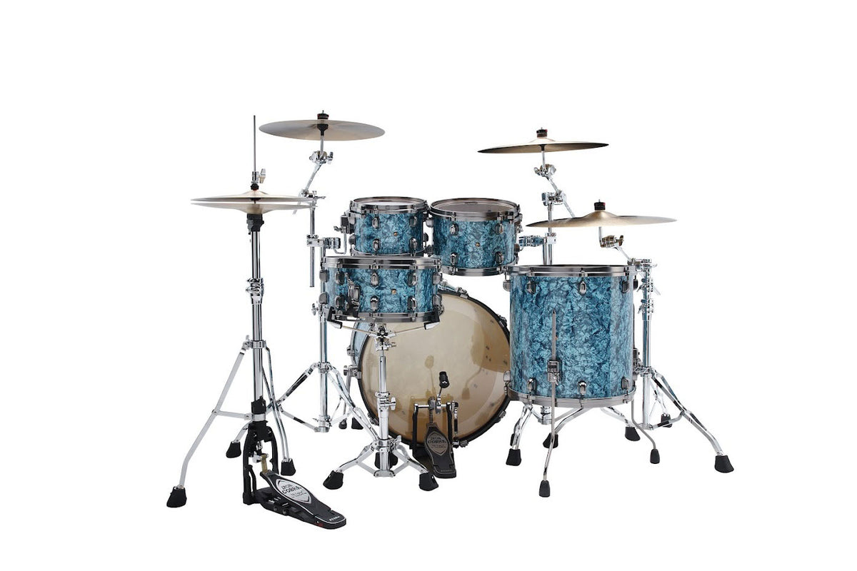 Starclassic Maple Stage 22 Smoked Black Nickel / Turquoise Pearl