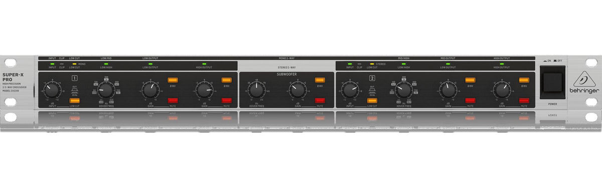 Behringer Superx CX2310 V2 - Filtre Crossover