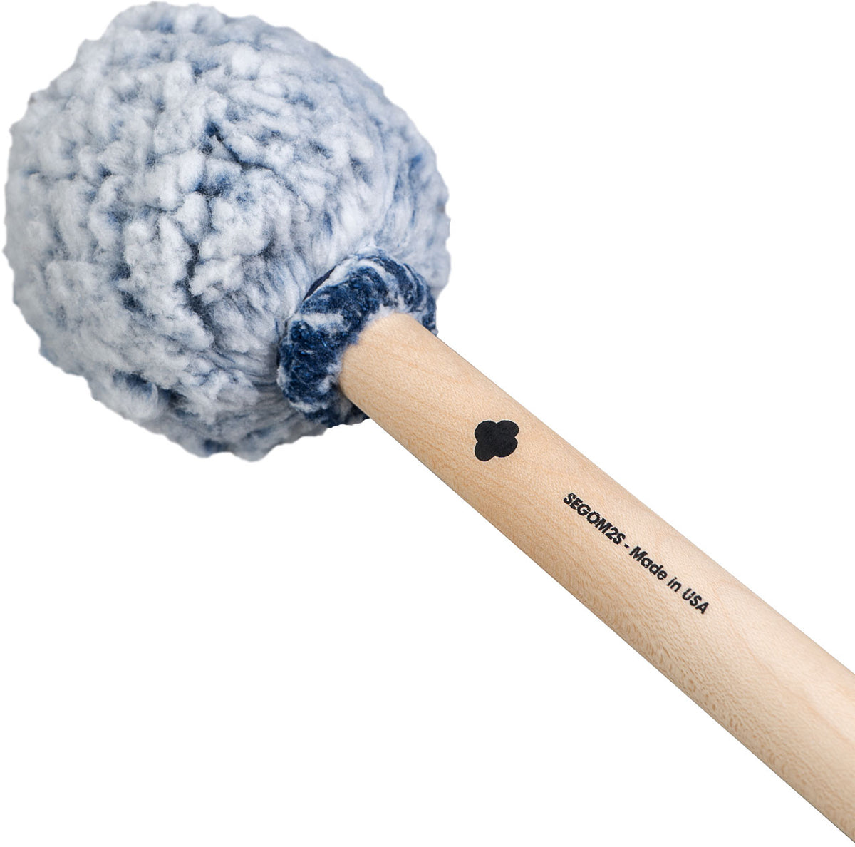Baguette de gong Vikrampal Deep Earth - Petit, bleu givré