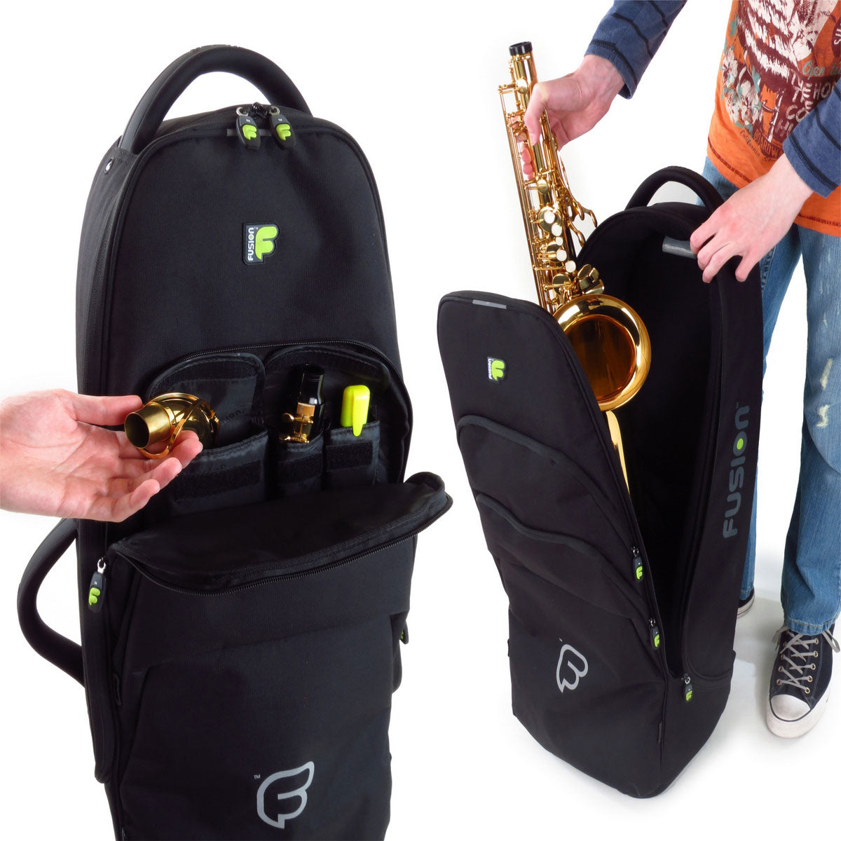 Housse Urban Noire Saxophone Ténor