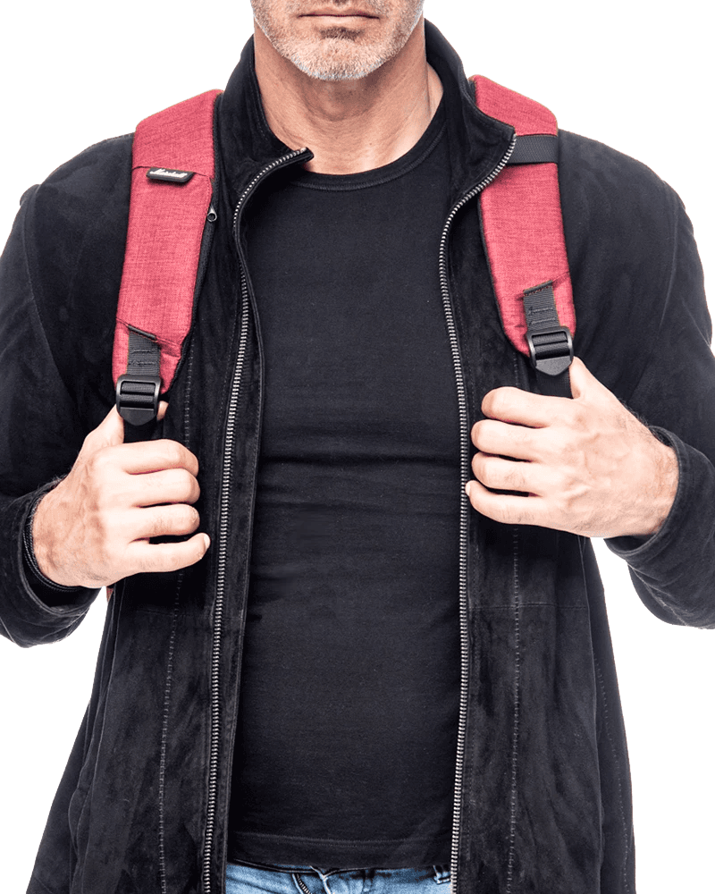 Sac A Dos City Rocker Crimson