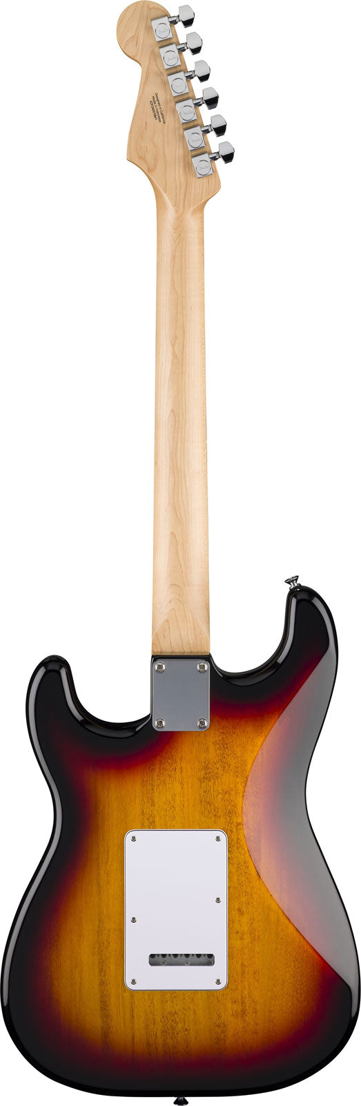 Standard Stratocaster LRL White Pickguard 3-Color Sunburst