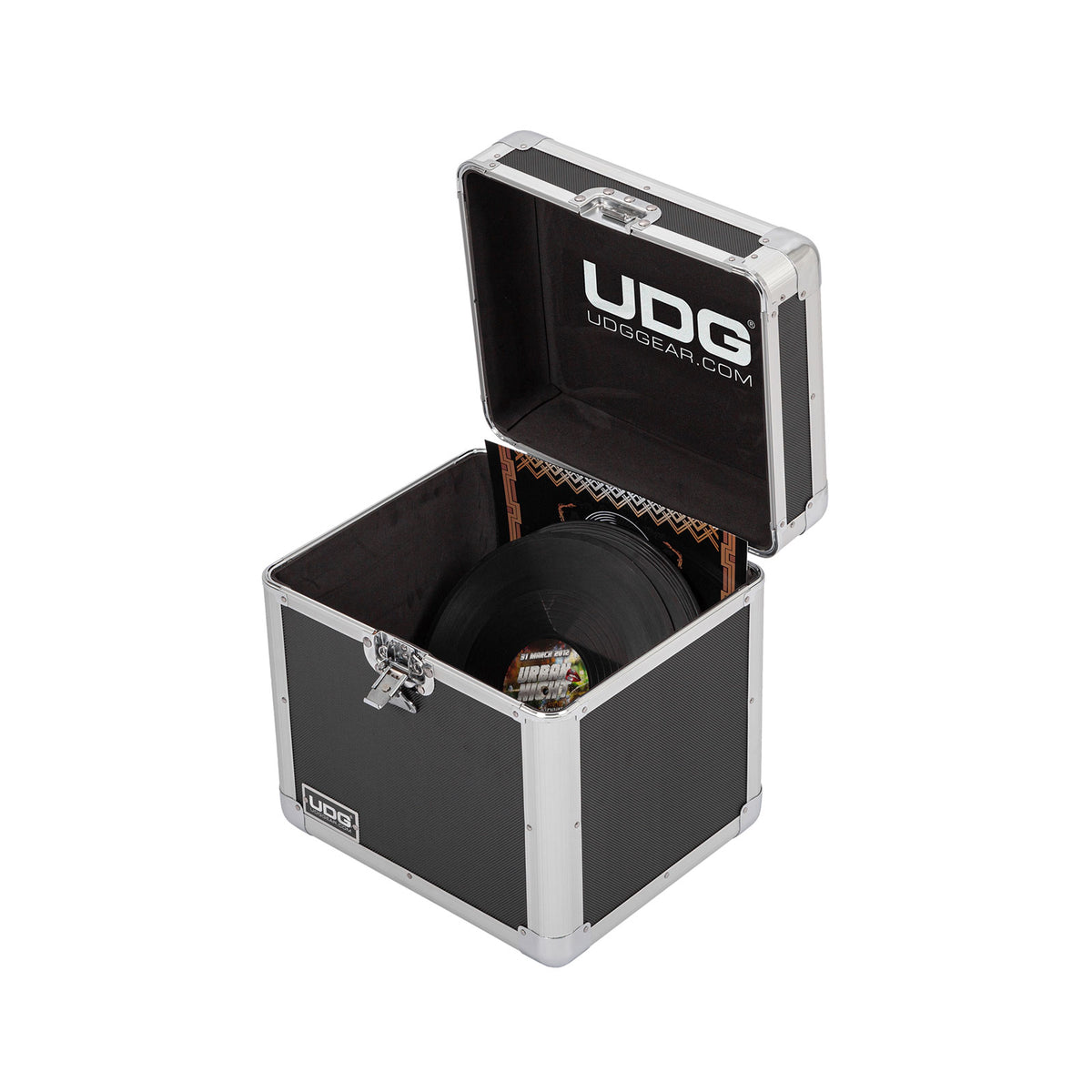 U 93017 SL - Flight Record Case 80 Vinyl Silver