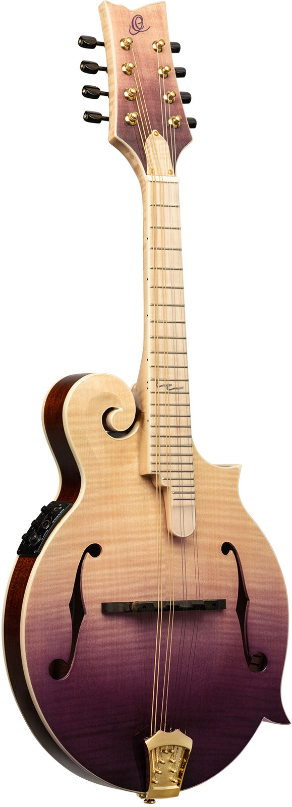 Americana F-Style Mandolin + Croco Leather Case