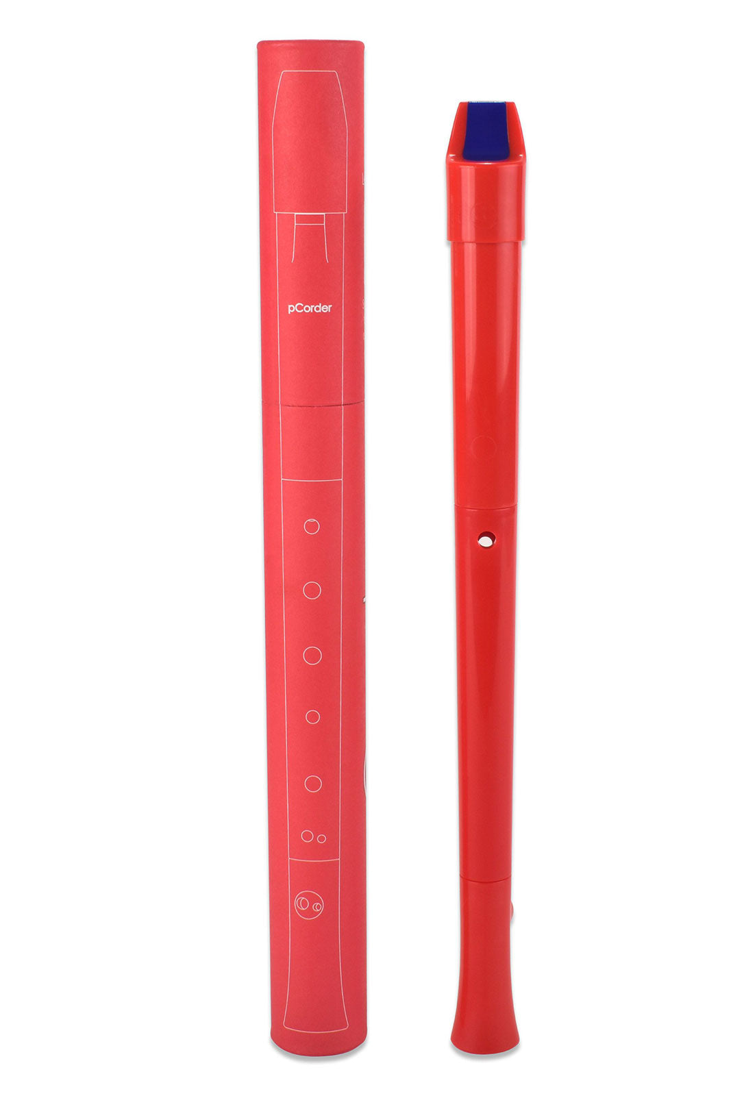 Pcorder Flûte A Bec Soprano - Rouge