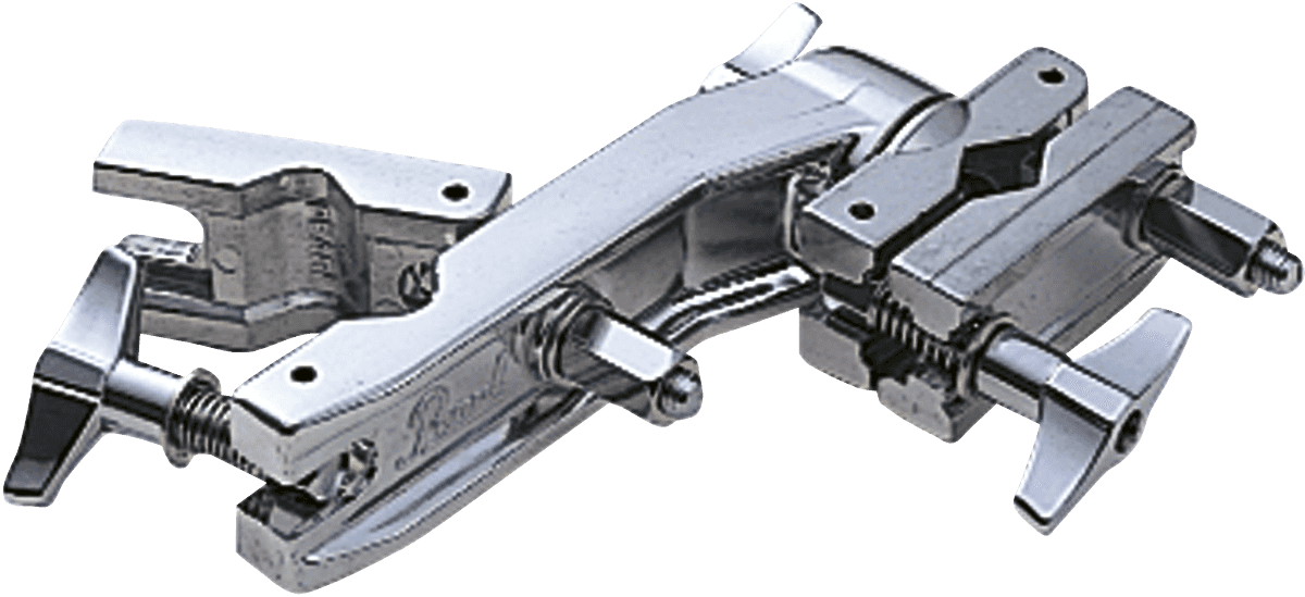 Pearl AX28 - Clamps Double Orientable - 1 Pince Pivotante + 1 En Ligne