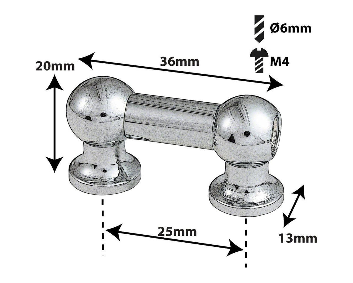 TL12S25 - Coquille Tube - 25mm - Mono Tirant (X1)