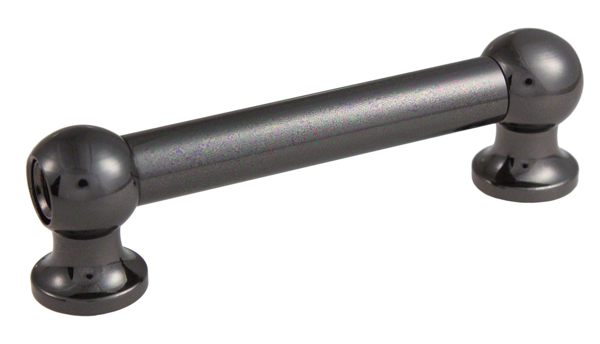 TL12D56-Bk Coquille Tube 56mm Noir Double Tirant (X1)