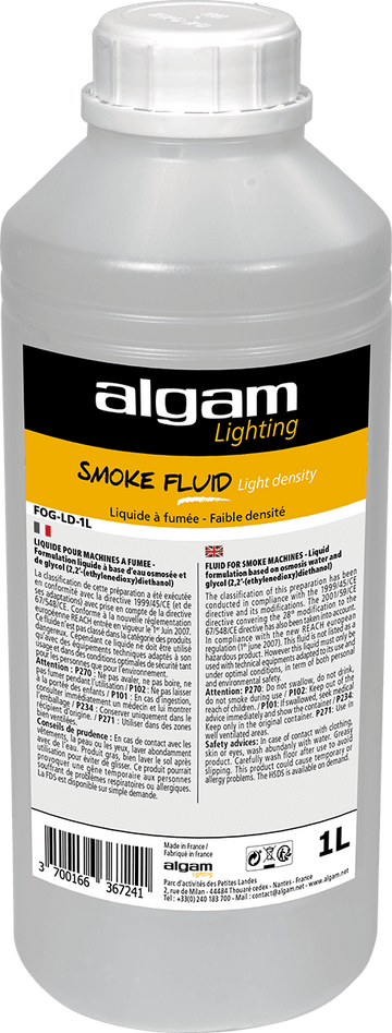 Liquide à Fumée Faible Densité 1L