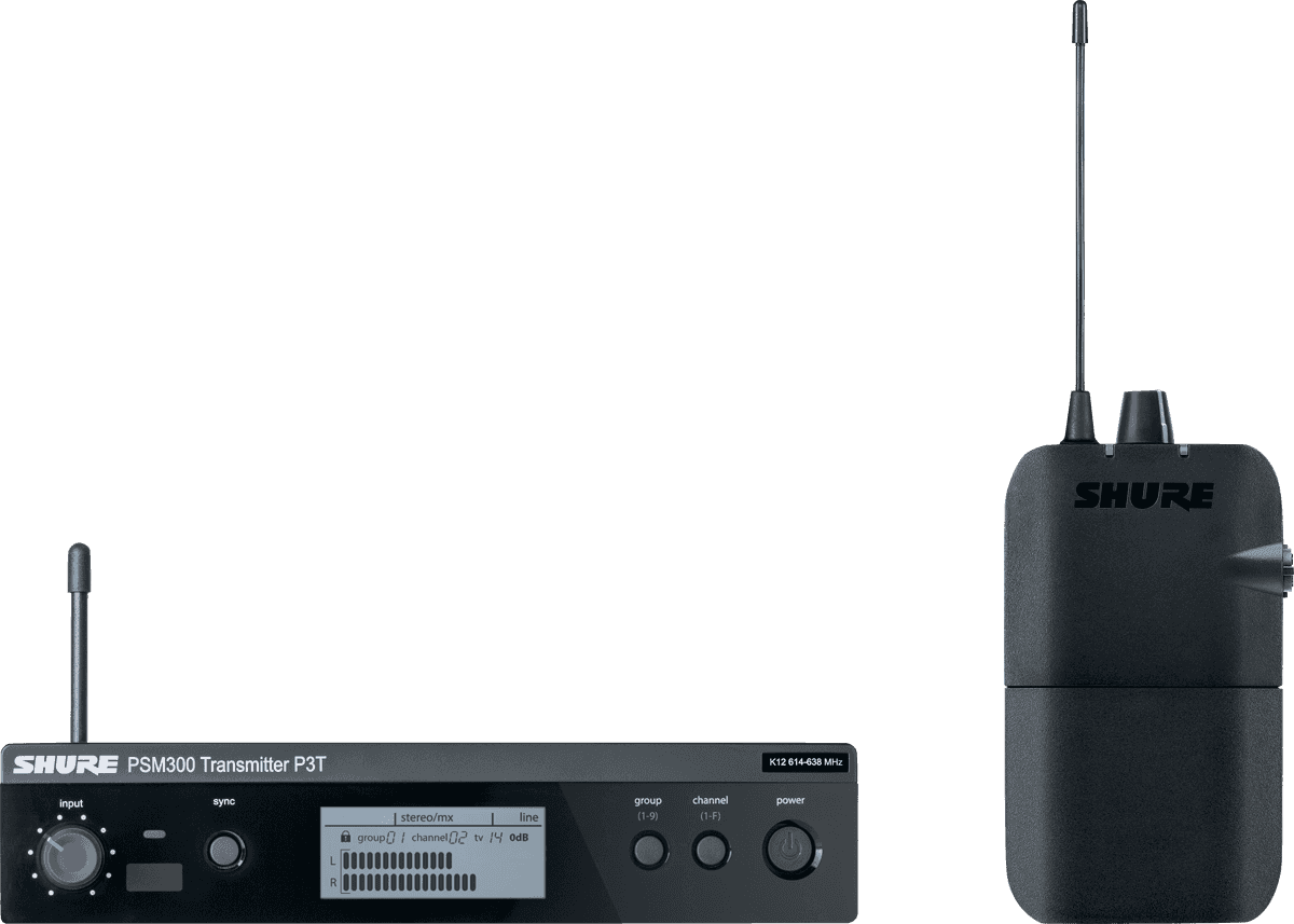PSM 300 - Pack Emetteur Recepteur - Bande K3e