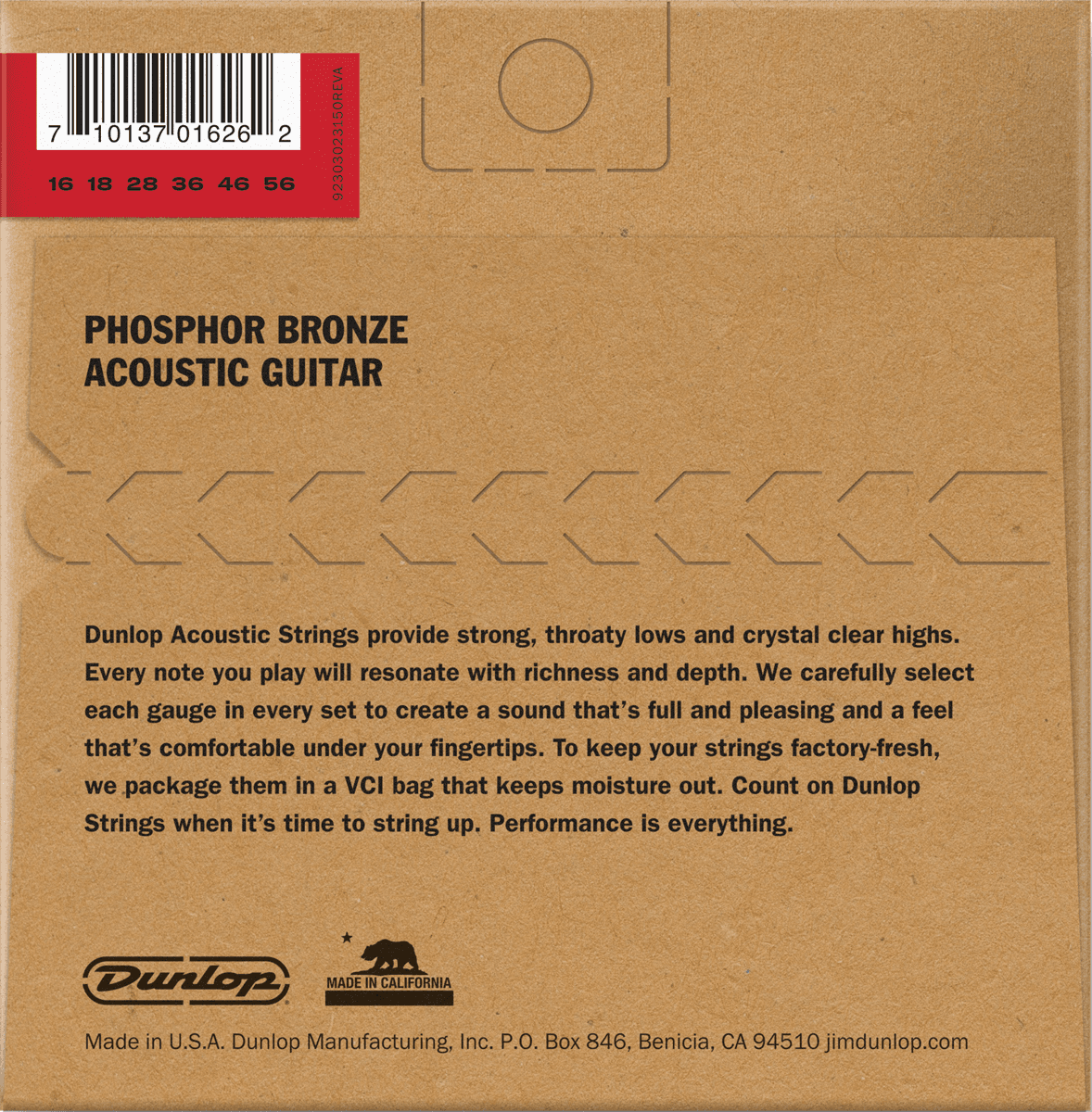 DOP1656 Phosphor Bronze Resonator 16-56