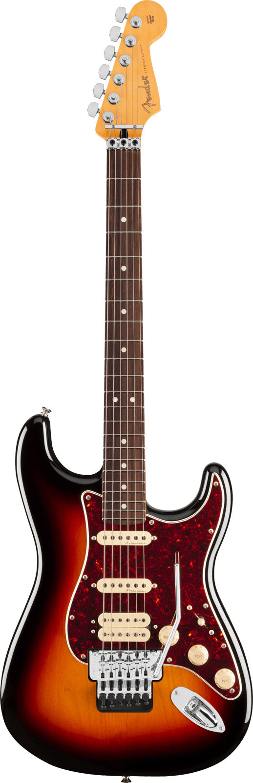 Stratocaster Player II Modified HSS Floyd Rose RW 3 Tone Sunburst