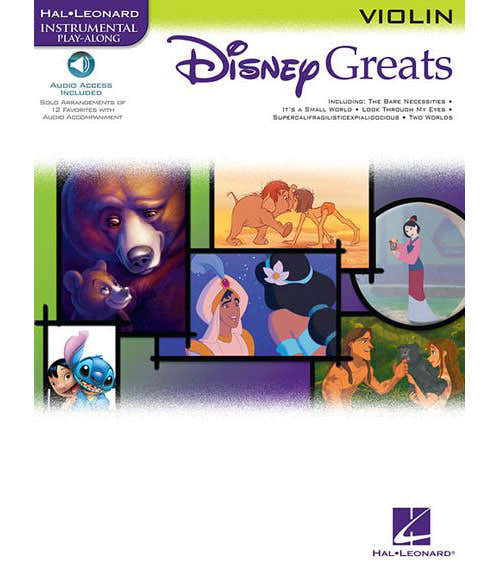Disney Greats Violin + MP3