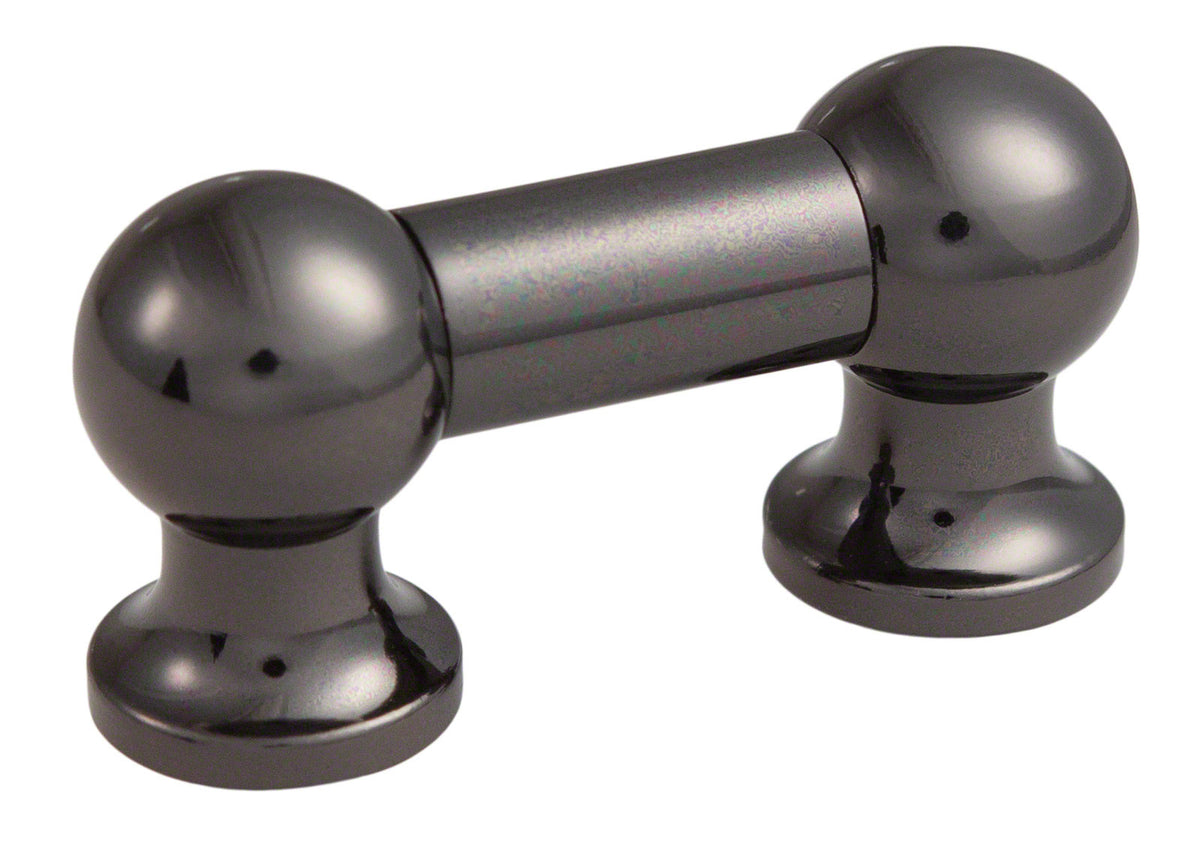 TL12S25-Bk Coquille Tube 25mm Noir Mono Tirant (X1)