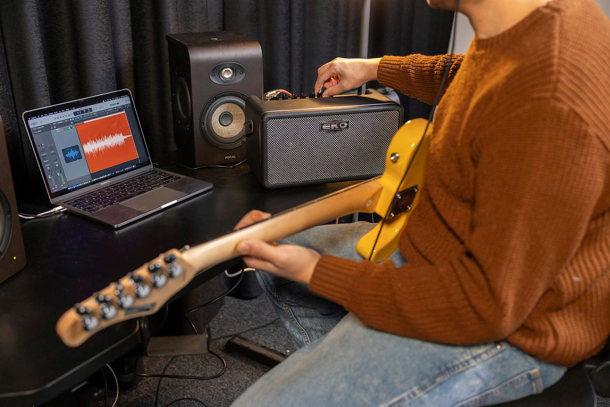 BAIO Amp 25 - ampli compact à modélisations + effets + drum + Bluetooth