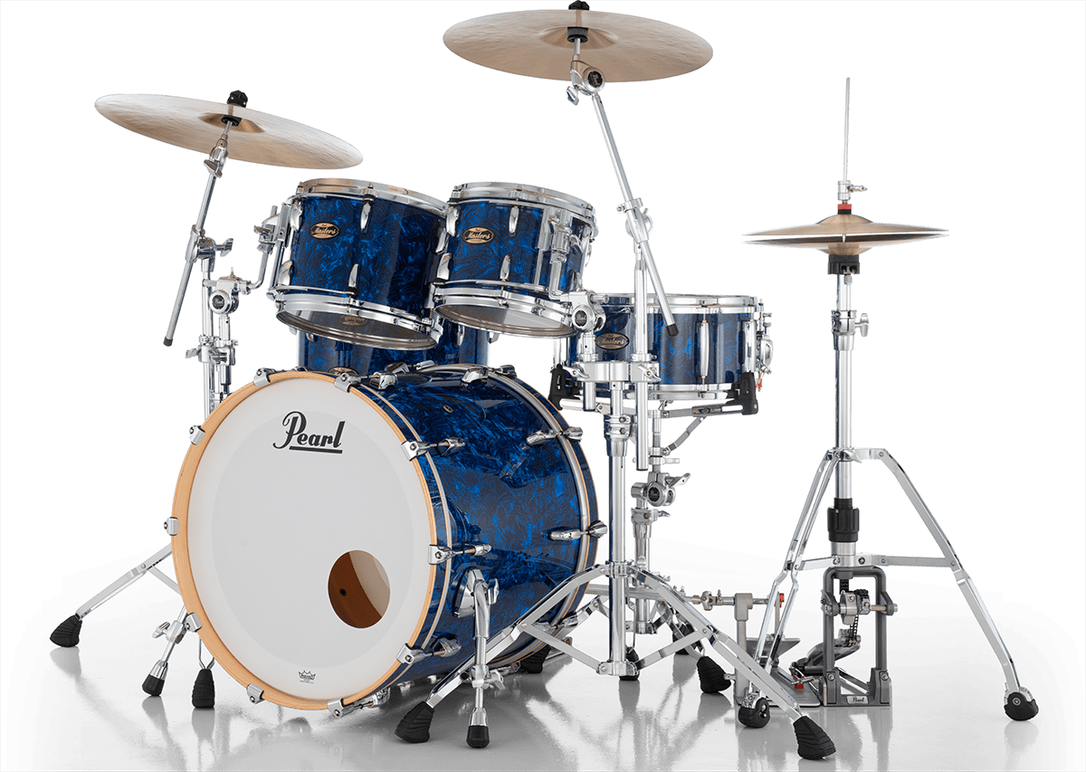 Masters Maple Gum Stage 22 GYROLOCK-l Blue Abalone