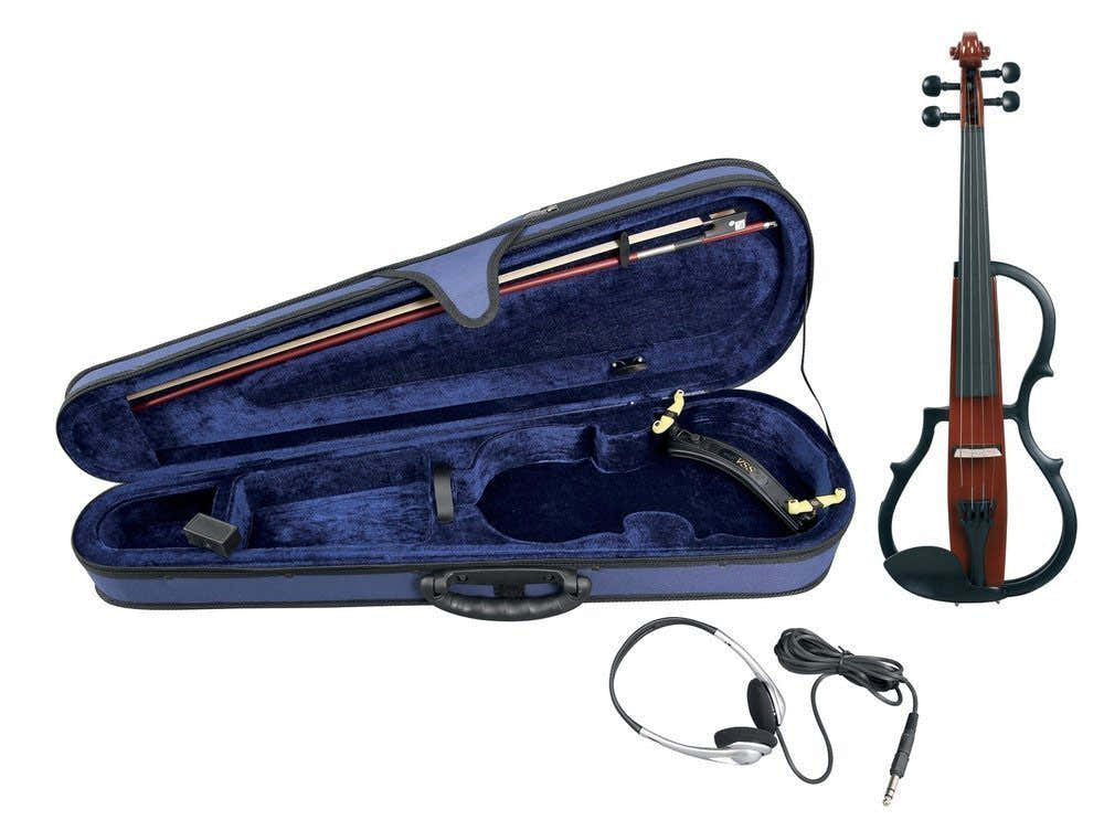 Violon Élec 4/4 - Brun Rouge - Reconditionné