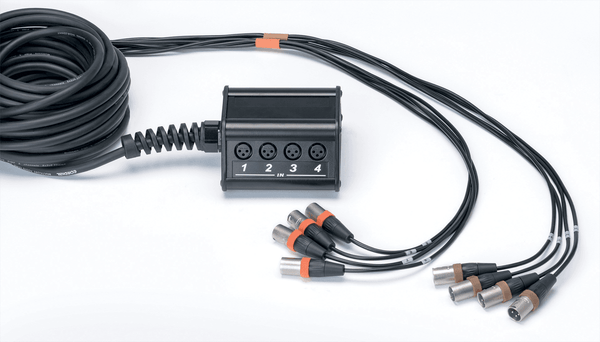 Boitier de Scène 8 Entres XLR Câble 15 M