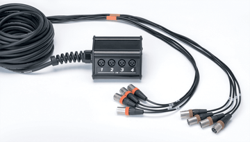 Boitier de Scène 8 Entres XLR Câble 15 M