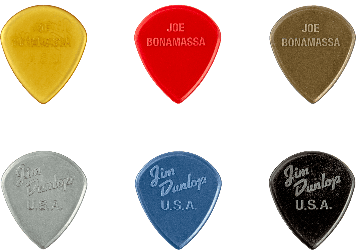 6 x 1,00mm Joe Bonamassa Custom Jazz III Variety Pack