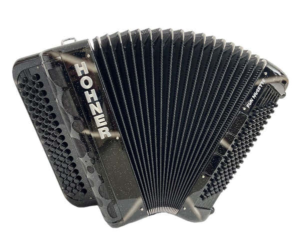 Hohner Fun Musette 96B Noir Tag Gris