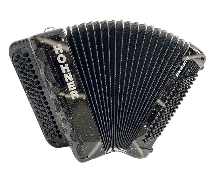 Hohner Fun Musette 96B Noir Tag Gris
