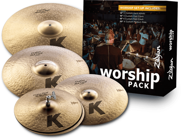 Zildjian KC0801W - Pack Cymbales Worship Serie K-Custom