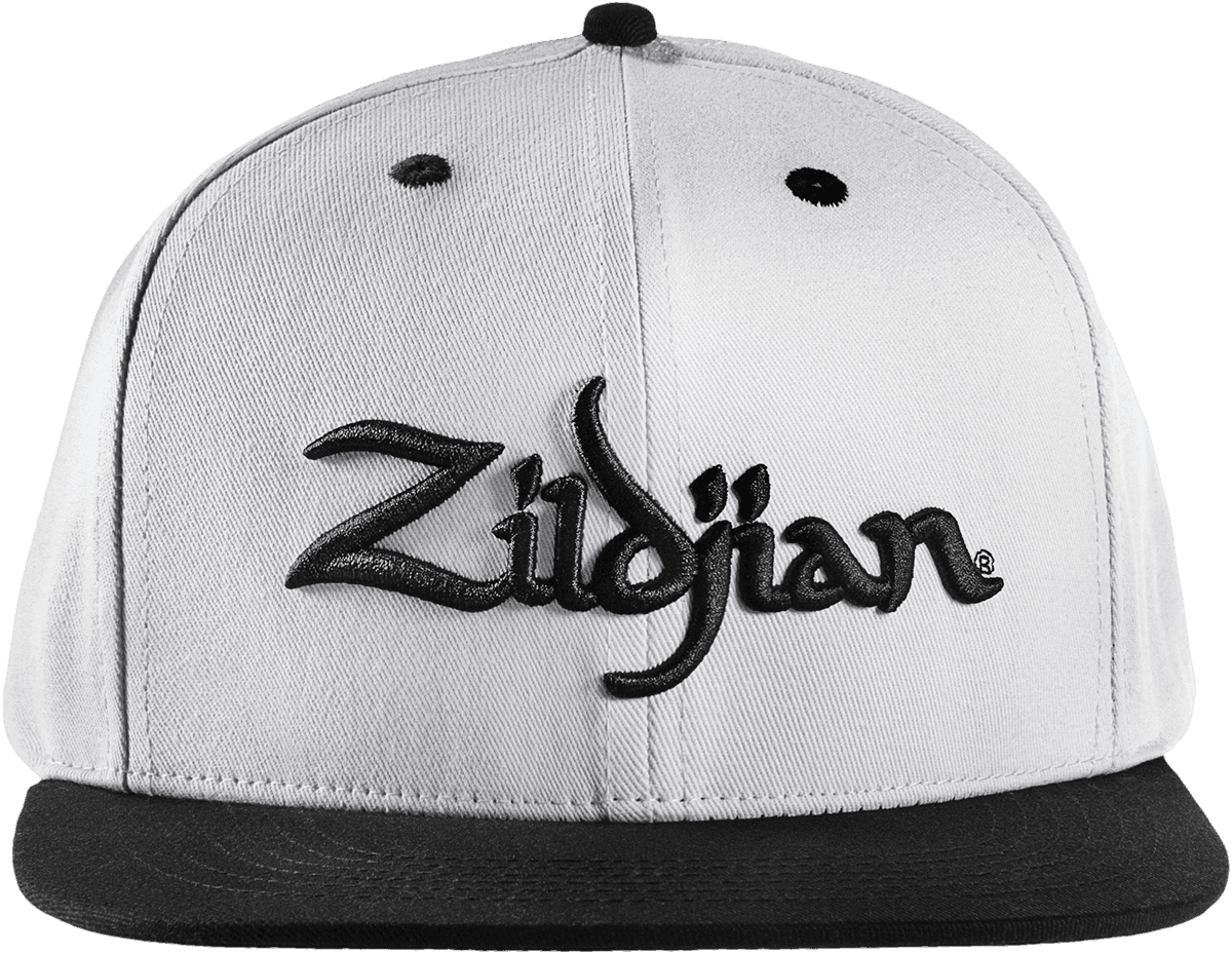 Casquette Blanche 6 Panel Logo Zildjian