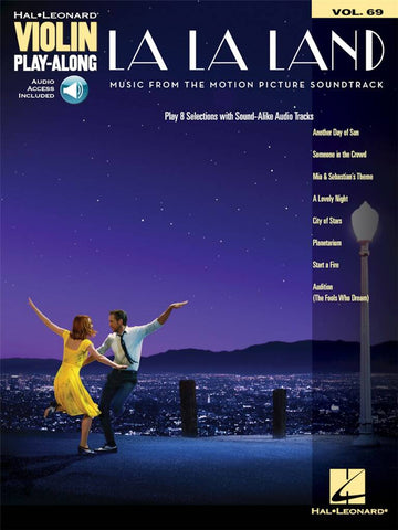 Violin Play Along Volume 69 - La La Land + Audio En Ligne