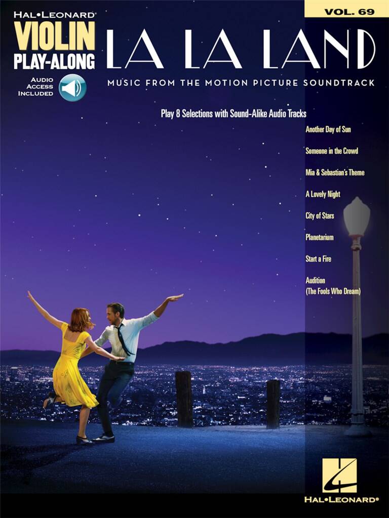 Violin Play Along Volume 69 - La La Land + Audio En Ligne
