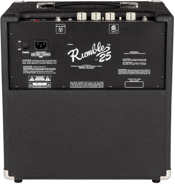 Rumble 25 (V3) Black/Silver