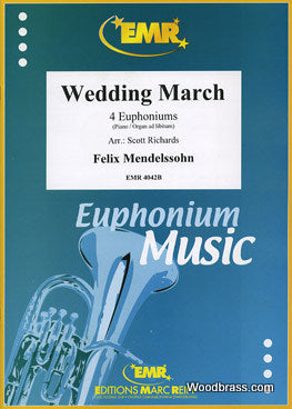 Mendelssohn Felix - Wedding March - 4 Euphoniums