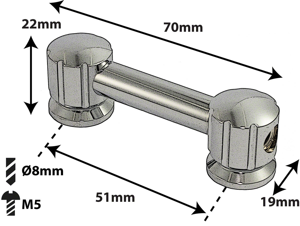 TL8S51 - Coquille Tube - 51mm - Mono Tirant (X1)