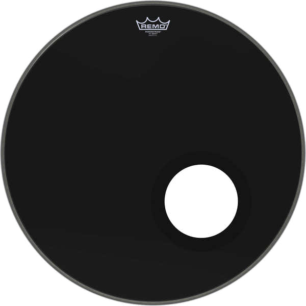 Remo P3-1022-ES-DM Timbre Resonance Grosse Caisse P3 3 22 Ebony
