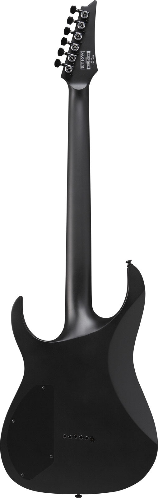 RGRTBB21-BKF Black Flat RGRT Iron Label